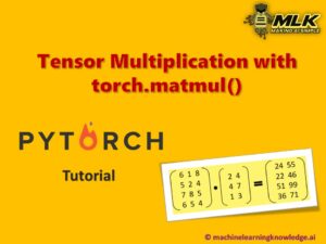 Tensor Multiplication in PyTorch with torch.matmul() function with Examples