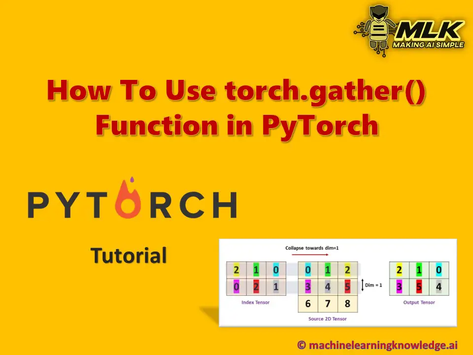 How to use torch.gather() Function in PyTorch with Examples