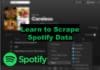 Learn to Scrape Spotify Data using Spotipy