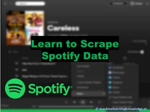 Tutorial - How to use Spotipy API to scrape Spotify Data - MLK ...