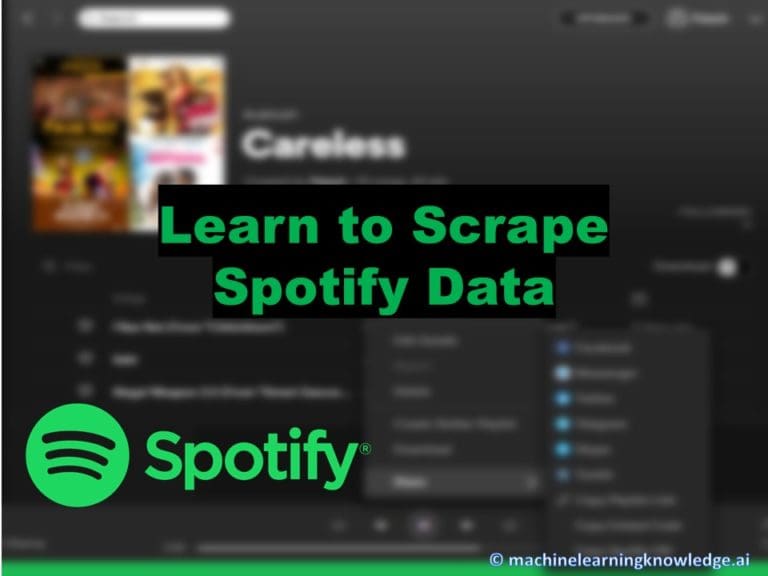 Tutorial - How to use Spotipy API to scrape Spotify Data - MLK ...