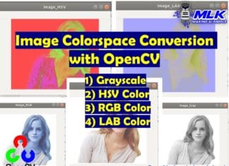 OpenCV Tutorial - Image Colorspace Conversion using cv2.cvtColor()