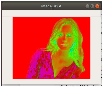 cv2.cvtColor() HSV Conversion