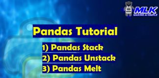 Pandas Tutorial - Stack(), Unstack() and Melt()