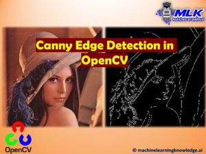 Canny Edge Detection with OpenCV canny()