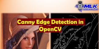 Canny Edge Detection with OpenCV canny()