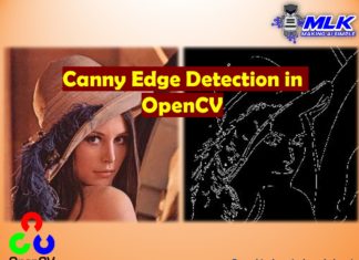 Canny Edge Detection with OpenCV canny()