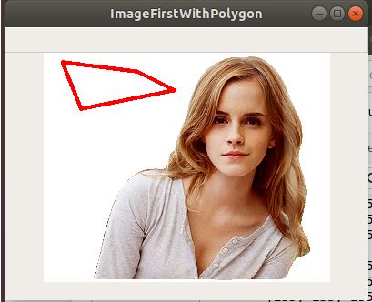 Example-1 of cv2.polylines()