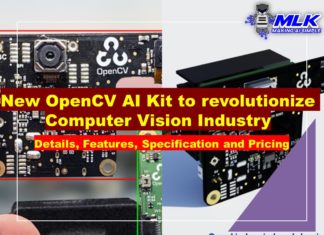 OpenCV AI Kit - OAK-1 and OAK-D (Details, Features, Specification, Price, Delivery Date)