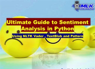 Sentiment Analysis in Python with NLTK Vader, TextBlob and Pattern