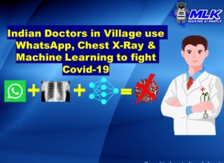 WhatsApp , Chest X-Ray and Machine Learning helping Doctors in Indian Villages fight COVID-19