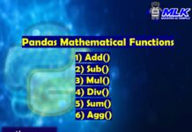Pandas Mathematical Functions - add(), sub(), mul(), div(), sum(), and agg()