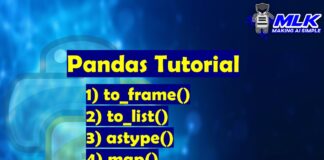 Pandas Tutorial - to_frame(), to_list(), astype(), get_dummies() and map()