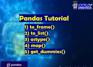 Pandas Tutorial - to_frame(), to_list(), astype(), get_dummies() and map()