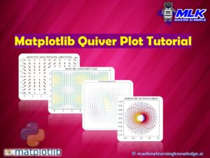 Matplotlib Quiver Plot - Tutorial for Beginners