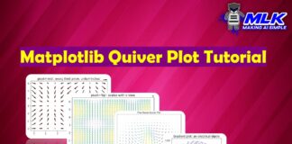Matplotlib Quiver Plot - Tutorial for Beginners