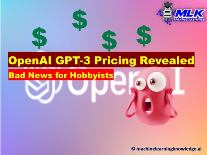 OpenAI GPT-3 Pricing