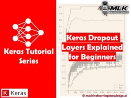 Keras Dropout Layer Explained for Beginners
