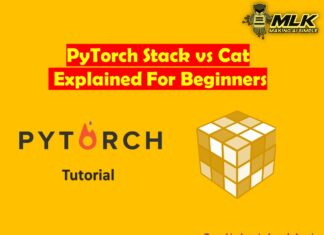 PyTorch Stack vs Cat Explained for Beginners