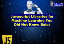 Javascript Libraries for Machine Learning, Deep Learning, NLP and Computer Vision - You Did Not Know Exist