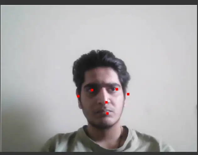 Tensorflow.js Face Landmark Detection