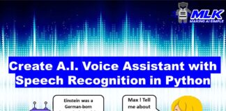 Create AI Voice Assistant with Speech Recognition Python Project [Source Code]