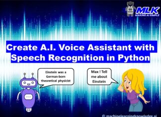 Create AI Voice Assistant with Speech Recognition Python Project [Source Code]