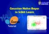 Gaussian Naive Bayes Implementation in Python Sklearn