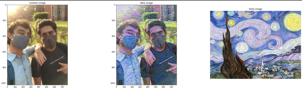 Neural style transfer