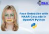Face Detection with HAAR Cascade in OpenCV Python