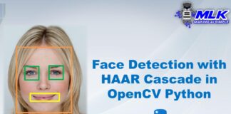Face Detection with HAAR Cascade in OpenCV Python