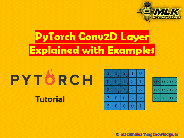 PyTorch Conv2D Explained with Examples