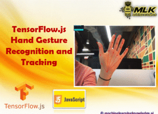 Tensorflow.js - Hand Gesture Recognition and Tracking using Handpose Model