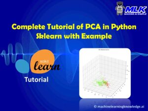 Complete Tutorial of PCA in Python Sklearn with Example