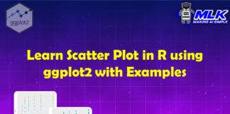 Learn Scatter Plot in R using ggplot2 with Examples