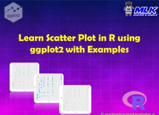 Learn Scatter Plot in R using ggplot2 with Examples