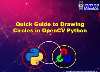 Quick Guide for Drawing Circle in OpenCV Python using cv2.circle() with Examples