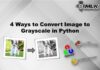 4 Ways to Convert Image to Grayscale in Python using Skimage, Pillow and OpenCV