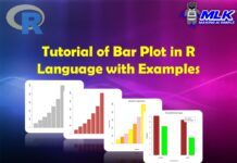 Tutorial of Barplot in Base R Programming Language