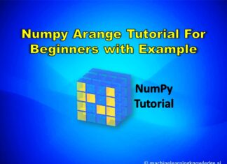 Quick Tutorial for Python Numpy Arange Functions with Examples
