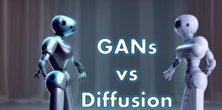 Comparison between Diffusion Models vs GANs (Generative Adversarial Networks)