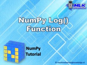 NumPy Log Tutorial numpy.log() in Python